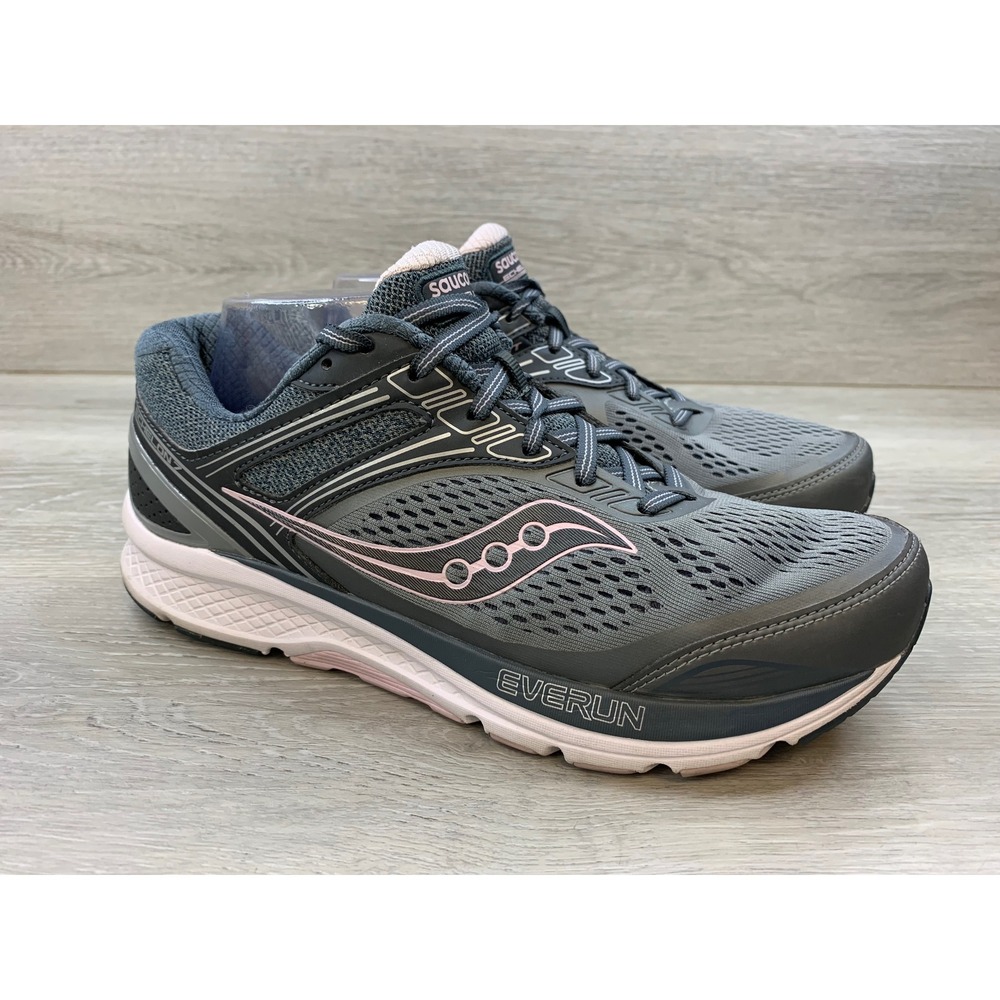 Saucony Echelon 7 Women's Gray Running Shoes Slate Pink 11.5 W Athletic